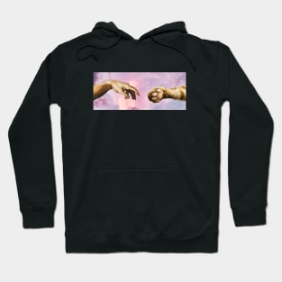 The Creation of Cat-am - Cat Paw Human Hand Hoodie